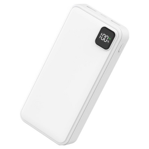 뉴클 에어볼트 PD 22.5W 고속 충전 보조배터리 20000mAh, 화이트, NCPB-20KPD-23-LG