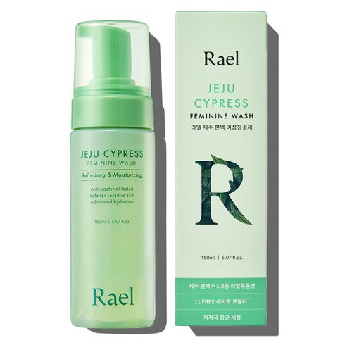 라엘 제주 편백 여성청결제, 150ml, 1개