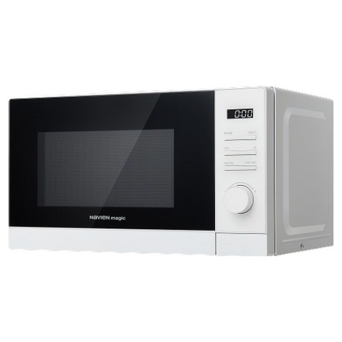 나비엔매직 전자레인지 전자식 20L 화이트, MWR-1401ET