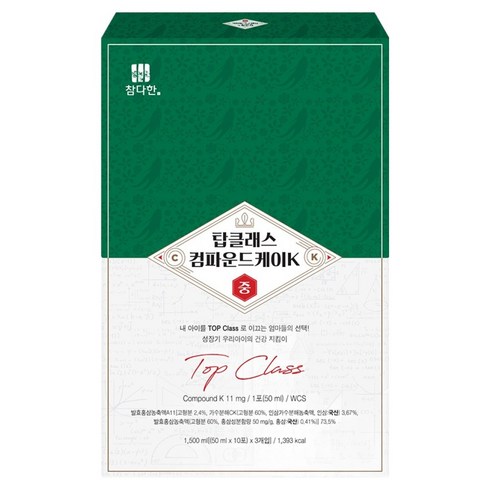 참다한 탑클래스 중 컴파운드K 30p, 1.5L, 1개