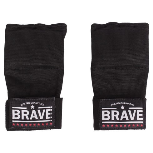 브레이브 복싱 슬립온 이지 핸드랩 BRTR_EZHAND, BLACK, 1세트
