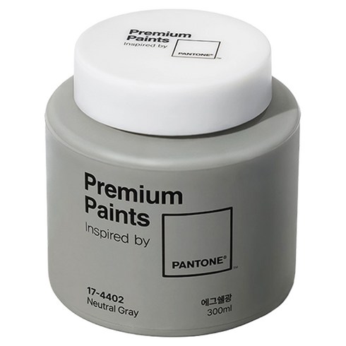 노루페인트 PANTONE 에그쉘광 페인트 17-4402, 뉴트럴 그레이, 300ml, 1개