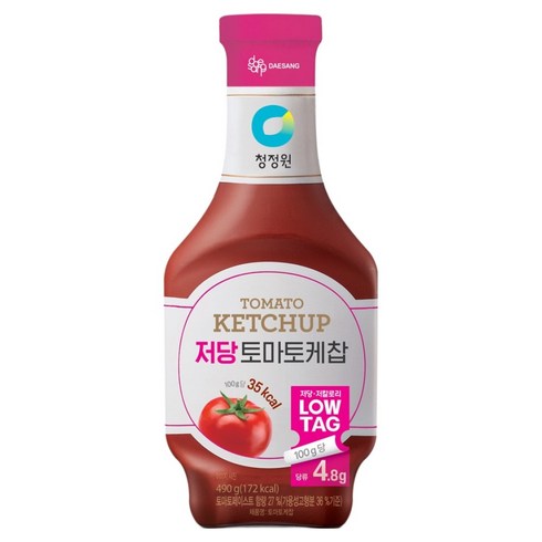 청정원 저당 토마토케찹, 490g, 1개