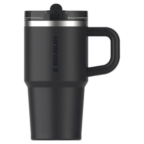 스탠리 퀜처 프로투어 플립 스트로 텀블러, 블랙 2.0, 591ml, 1개