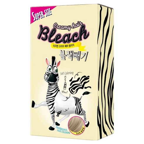 eZn 크리미 헤어블리치 블랙빼기 탈색제 슈퍼사이즈, 600g, 1개
