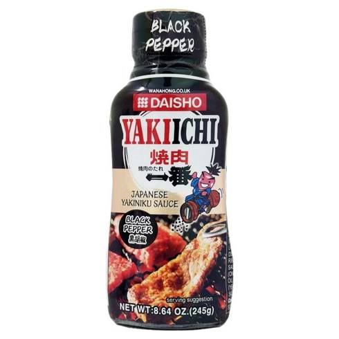 다이쇼 야키이치 야키니쿠 블랙페퍼 소스, 245g, 1개