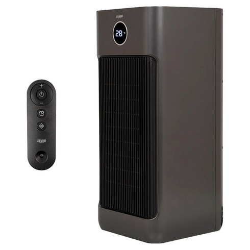 제벤 대형 PTC 저소음 세라믹 리모컨 타이머 터치패널 분리형 먼지필터 온풍기, ZB-3000
