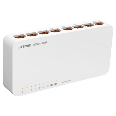 ipTIME 스위칭허브, H8008R-IGMP, 1개