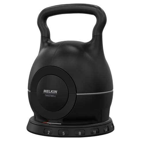 멜킨스포츠 무게조절 7단 트위스트 크로스핏 캐틀벨, 1개, 20kg, 스페이스블랙