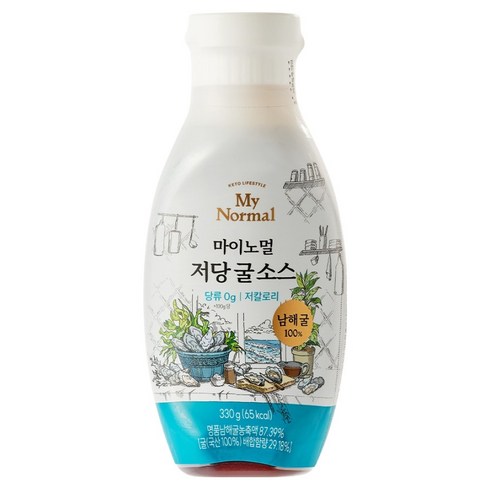 마이노멀 저당 굴소스, 330g, 1개