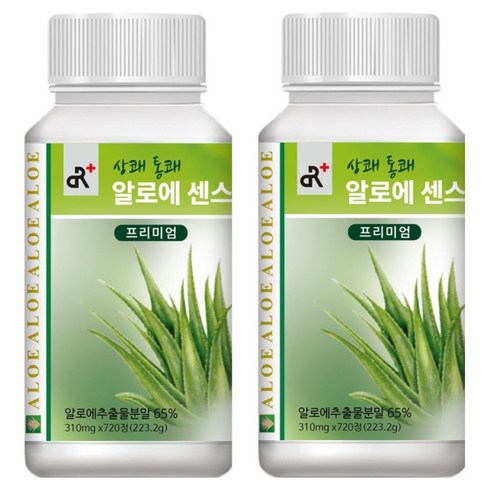 두리농산 상쾌통쾌 알로에 센스정 프리미엄, 223.2g, 2개