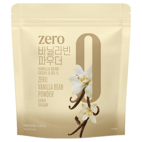 네이쳐티 zero 바닐라빈 파우더, 500g, 1개, 1개입