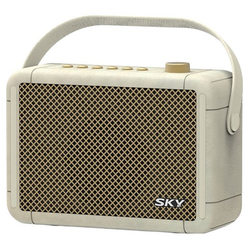 SKY 휴대용 붐 A3 블루투스 6.0 스피커 10W, IM-A3, 베이지