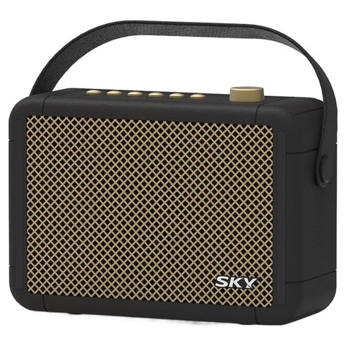 SKY 휴대용 붐 A3 블루투스 6.0 스피커 10W, IM-A3, 블랙