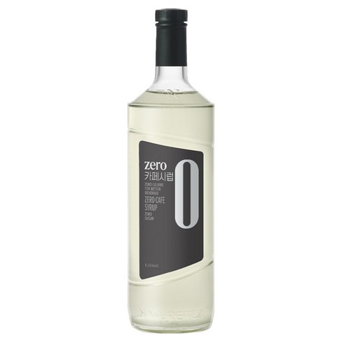 네이쳐티 zero 카페 시럽, 1개, 1L