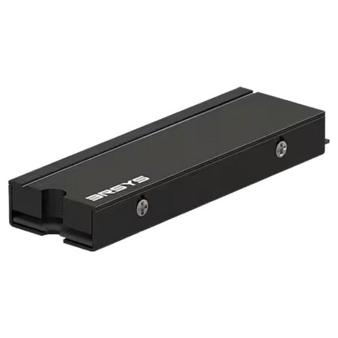 쓰리알시스템 빙하6 M.2 SSD 방열판, 블랙, 1개