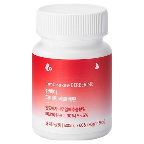 잠백이 파이토 베르베린 매자나무추출물 60p, 30g, 1개