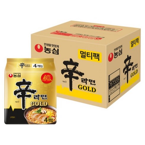 신라면 골드 125g, 32개