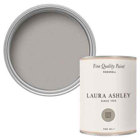 로라애슐리 실내용 에그쉘 페인트, DARK DOVE GREY, 1개, 750ml