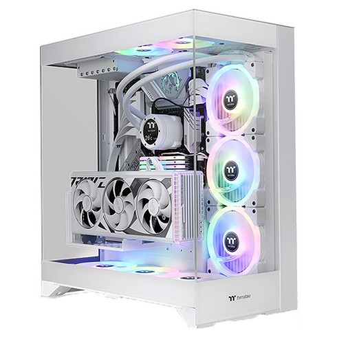 써멀테이크 케이스, CTE E550 TG(스노우), 1개