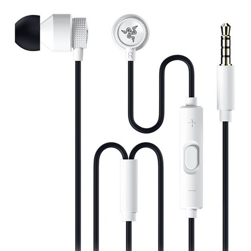 레이저 Hammerhead V3 고음질 유선 게이밍 이어폰 RZ12-05590200-R3AC 화이트, RZ12-0559