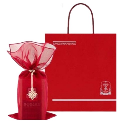 정관장 홍삼정소프트 200g + 보자기 포장 선물세트 + 쇼핑백, 1세트