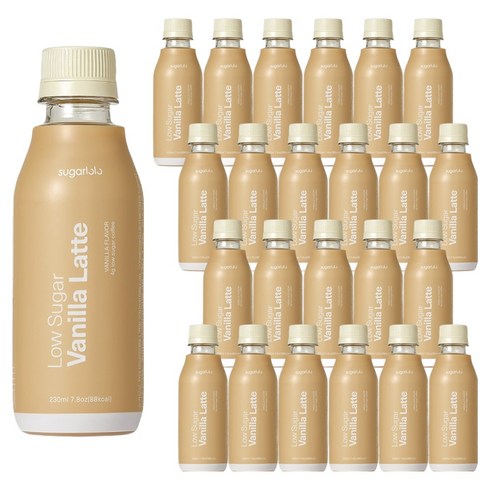 슈가로로 저당 바닐라라떼, 230ml, 24개
