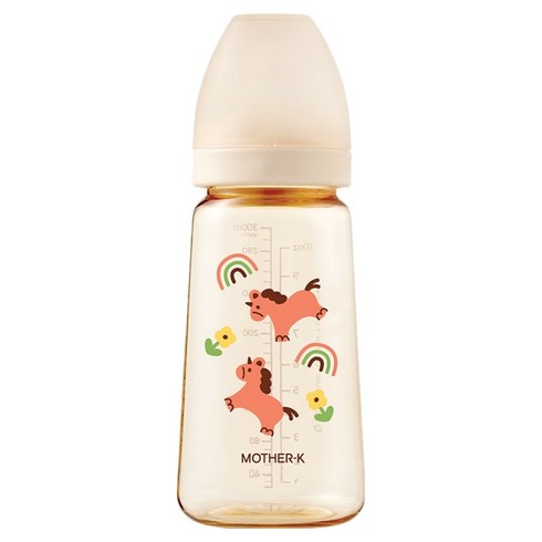 마더케이 베이직 유니콘 PPSU 노꼭지 젖병, 280ml, 1개