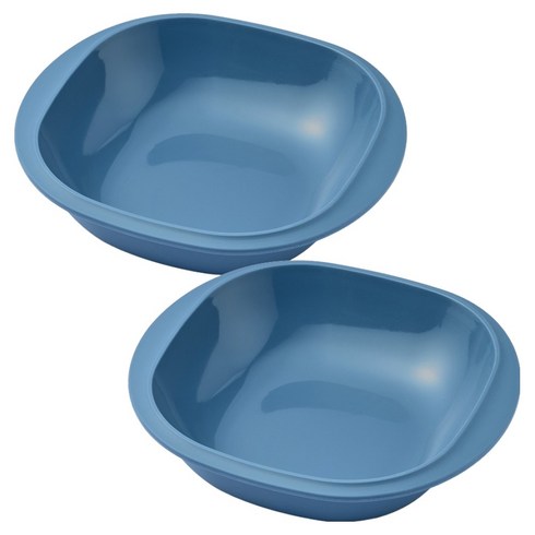 실리팟 실리콘 사각 플레이트 193 x 173 x 40 mm, 미드나잇블루, 2개, 단품