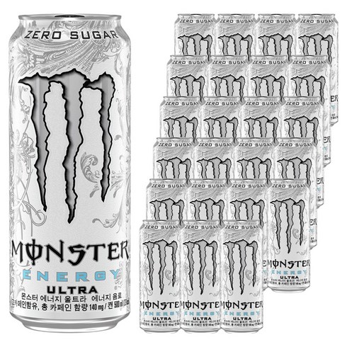 몬스터에너지 울트라, 500ml, 24개