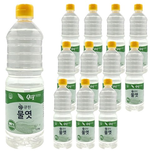 큐원 물엿, 12개, 1.2kg