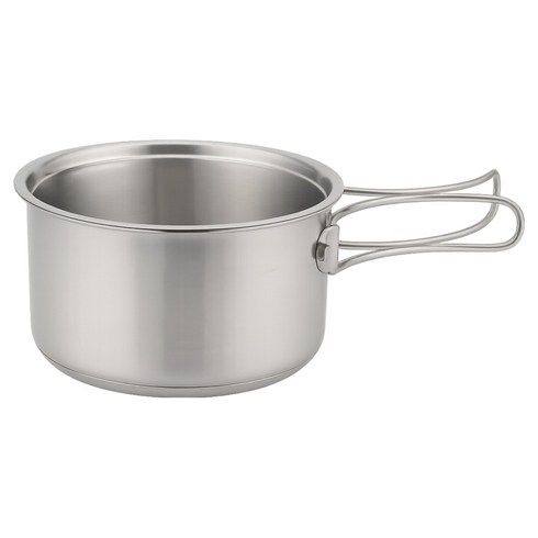 발룬피니 인덕션겸용 IH 스텐 코펠 편수냄비 중 2L, 실버, 1개, 17cm