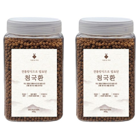 어반데이즈 국산 청국환, 400g, 2개