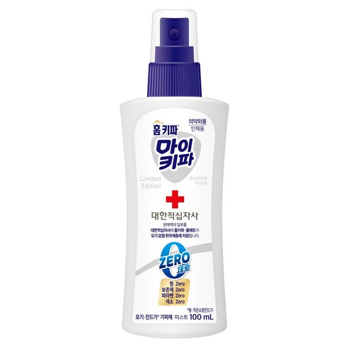 홈키파 대한적십자사 마이키파 엑스트라 파워 미스트액 기피제, 100ml, 1개