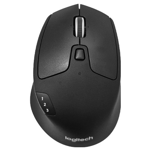 로지텍 M720 Triathlon 멀티 컴퓨터 무선 마우스, M-R0062, 블랙