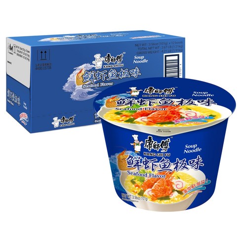 캉스푸 선하어반맛 컵라면 101g, 12개