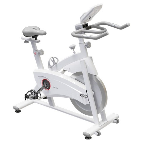 멜킨스포츠 가정용 실내자전거 스핀바이크 스탠다드 15kg 고객직접설치, 문화이트, MK-2100H