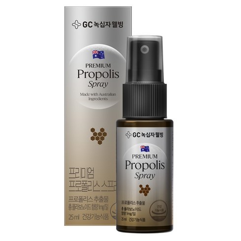 GC녹십자웰빙 프리미엄 프로폴리스 구강 스프레이, 1개, 25ml