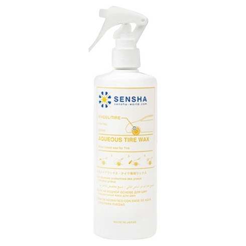 센샤 타이어 광택제 유성 타이어왁스, 1개, 400ml