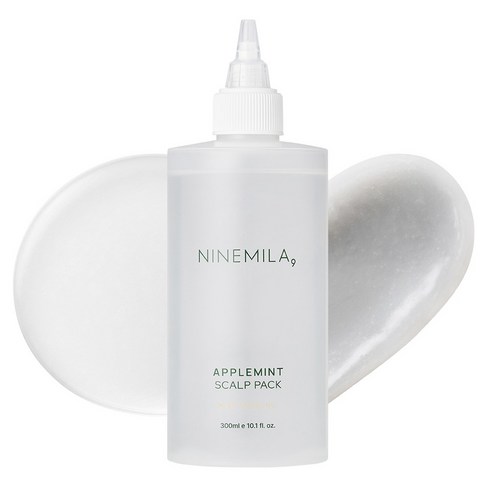 나인밀라 애플민트 두피쿨링 스케일러팩, 1개, 300ml