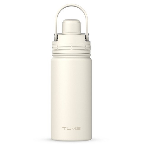 텀스 마그넷캡 스트로 텀블러, 크림화이트, 1개, 500ml