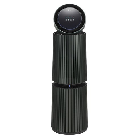 LG전자 퓨리케어 AI 오브제컬렉션 360 ̊ 공기청정기 M7 114㎡ 방문설치, 네어처 그린, AS356NGMA