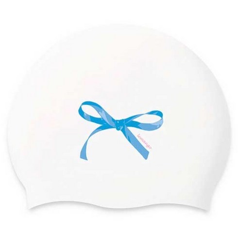 르망고 Chou Cobalt Blue 수영모 4218, 1개, 화이트