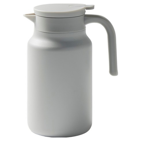 JAJU 보온 보냉 주전자, 그레이, 1.4L, 1개
