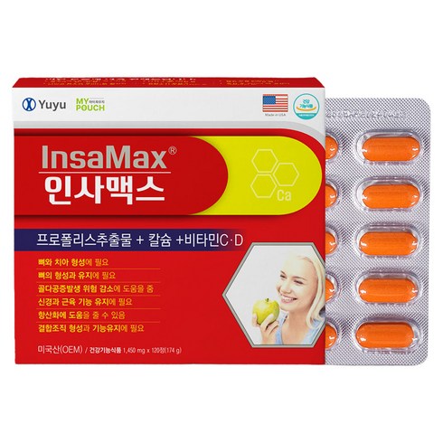 유유제약 인사맥스 120p, 120정, 1개