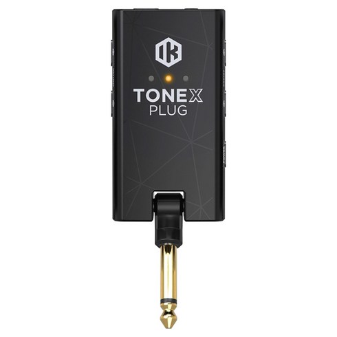 아이케이멀티미디어 AI 기타 모델링 블루투스 포터블 헤드폰 앰프, 블랙, TONEX Plug