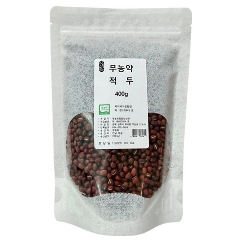 상생촌 무농약 적두, 400g, 1개