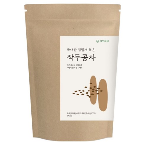 자연지애 국내산 볶은 작두콩차, 240g, 1개입, 1개