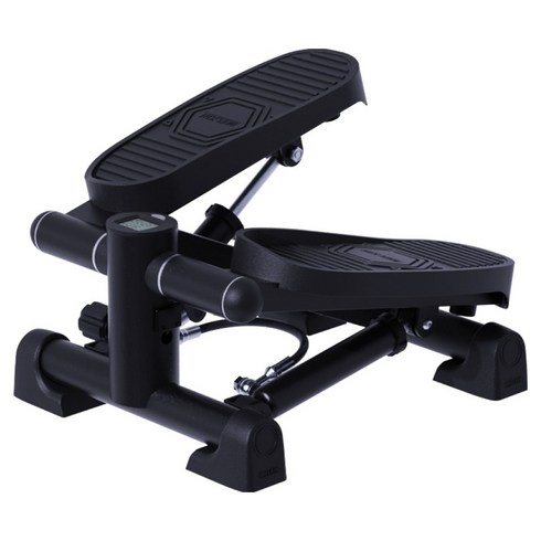 멜킨스포츠 마운틴 플러스 저소음 스텝퍼, 카본 블랙