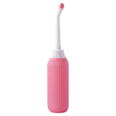 HanilMedical Y형 노즐 간편세척 대용량 휴대용 비데 500ml, HL-PB500Y(핑크), 단순배송상품